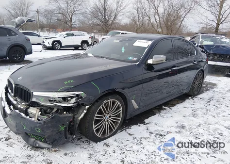 2018 BMW M550I xDrive from USA, damaged, VIN WBAJB9C56JB286580